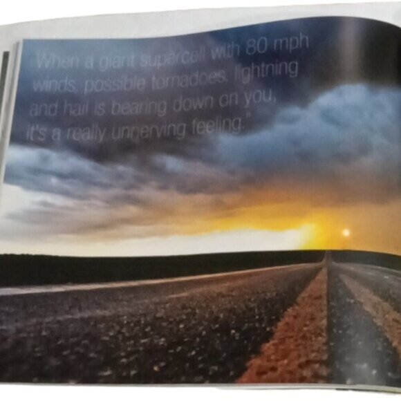 Blown Away Tornado Hunter Greg Johnson 2012 Hardcover Coffee Table Picture Book - Picture 7 of 7